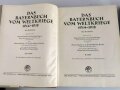 Das Bayernbuch vom Weltkriege 1914 - 1918, Band I+II, datiert 1930, beiliegend die Rechnung von 1937 über 48,45 Reichsmark !