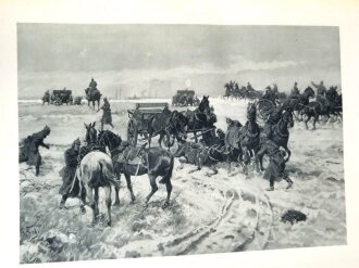 Ehrendenkmal der Deutschen Armee und Marine, 1871 - 1918, Grösse 38,5 x 29 cm mit  657 Seiten. Einband defekt und dilettantisch ausgebessert.