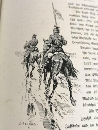 Der Krieg gegen Frankreich 1871 - 71, ca. A4, 163 Seiten