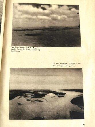 "Mit Graf Zeppelin um die Welt" Ein Bild Buch von Max Geisenheyner. mit 112 Seiten