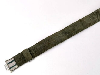 Heer, Paradefeldbinde für Offiziere, getragenes Stück, Gesamtlänge 108cm
