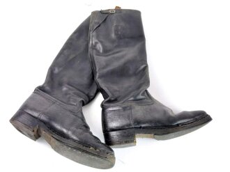 Paar Stiefel für Offiziere aus der Zeit des 2.Weltkrieg. Ungereinigtes Paar, Sohlenlänge 30cm