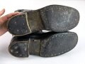 Paar Stiefel für Offiziere aus der Zeit des 2.Weltkrieg. Ungereinigtes Paar, Sohlenlänge 30cm