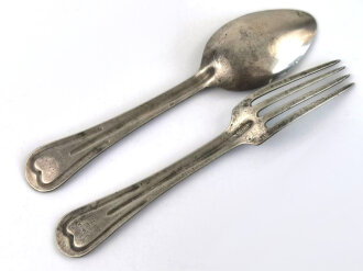 U.S. 1911 dated fork and spoon made by RIA