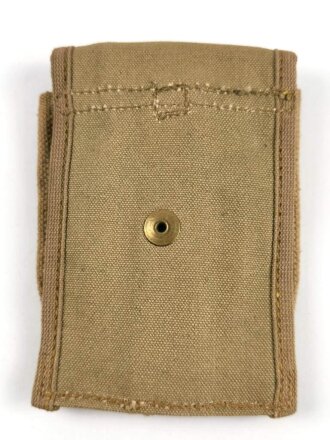 U.S. Army WWI, AEF Ammunition Pouch M1918 for .45 automatic pistol " U.S.M.C. PHILA. DEPOT"