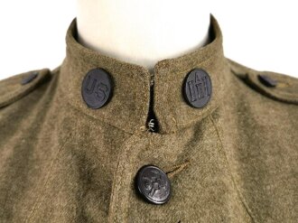 U.S. WWI wool service tunic. The soldier was an Engineer...