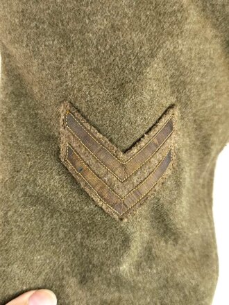 U.S. WWI wool service tunic. The soldier was an Engineer and part of the AEF in the 33rd Army Division. tunic made by "Leibowitz Brothers, Brookly New York 1918"