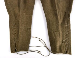 U.S. WWI wool service pants made by "Levy & Rosenthal New York 1918"