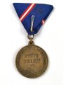 Österreich, Bundesheer Wehrdienstmedaille in bronze, am Band