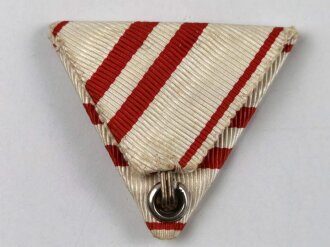 Österreich, Dreiecksband für  eine Weltkriegserinnerungsmedaille 1914-1918