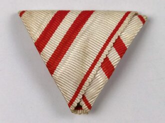 Österreich, Dreiecksband für  eine Weltkriegserinnerungsmedaille 1914-1918