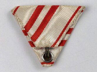 Österreich, Dreiecksband für  eine Weltkriegserinnerungsmedaille 1914-1918