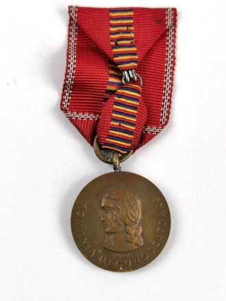 Rumänien,  Medaille Kreuzzug gegen den Kommunismus 1941, am Band