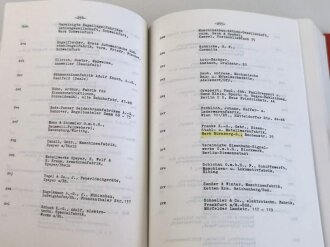 "Liste der Fertigungskennzeichen für Waffen, Munition und Gerät" Nachdruck von 1944, 782 Seiten, DIN A5