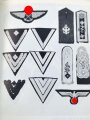 "Insignia of the Third Reich - Cloth Badges and Emblems" 144 Seiten, englisch, über DIN A5, gebraucht