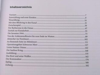 "Die deutschen Schnellboote im Einsatz - von den Anfängen bis 1945", 198 Seiten, über DIN A5