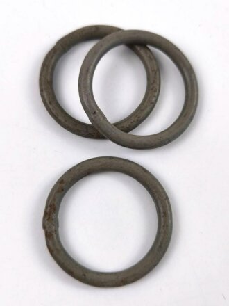 Eiserner Ring Wehrmacht, feldgrauer Originallack, Durchmesser 44mm, sie erhalten ein ( 1 ) Stück