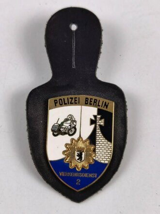 Brustanhänger, Polizei Berlin " Verkehrsdienst...