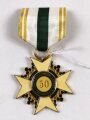 Deutschland nach 1945, Ehrenzeichen des Landesfeuerwehrverbandes Sachsen für  50 Jahre in Gold,  im Etui