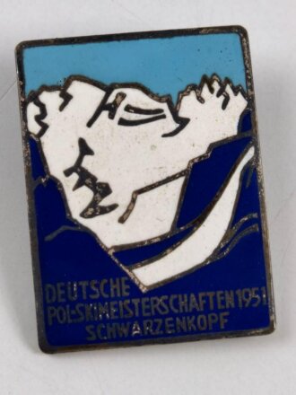 Abzeichen, Deutsche Polizei - Skimeisterschaften 1951,...