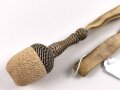 Bayern Seitengewehrtroddel, getragenes Stück mit leichten Klebespuren