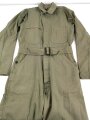 U.S. WWII , Armored troops HBT work suit 1st pattern. Size 36L, named to "M.A. Horn Instructor" Very good condition, no label