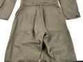 U.S. WWII , Armored troops HBT work suit 1st pattern. Size 36L, named to "M.A. Horn Instructor" Very good condition, no label