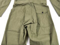 U.S. WWII , Armored troops HBT Suit. Second pattern as per 1943 specification. Size 38R, very good condition, label faded