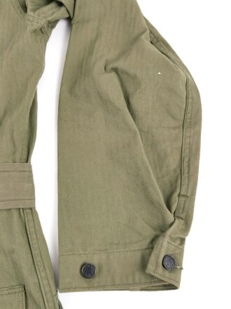 U.S. WWII, Armored troops HBT Suit. Second pattern as per 1943 specification. Size 44R, very good condition, label faded