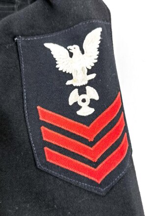 U.S. Navy WWII, Sailors blue service Uniform. No label, used