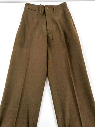 U.S.1945 dated Trousers, field, wool, size 30x31. Some moth damage