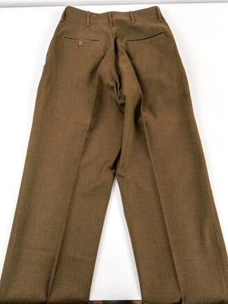 U.S.1945 dated Trousers, field, wool, size 30x31. Some moth damage