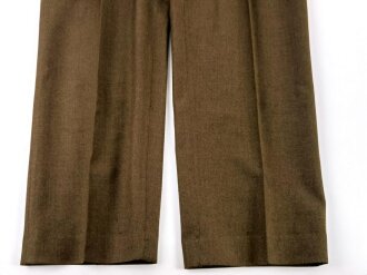 U.S.1945 dated Trousers, field, wool, size 30x31. Some moth damage