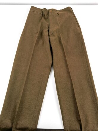 U.S.1945 dated Trousers, field, wool, size 30x31. Some...