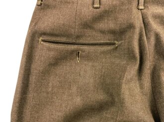 U.S.1945 dated Trousers, field, wool, size 30x31. Some moth damage