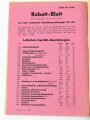 Katalog Reichsluftschutzbund "Luftschutz-Sanitäts- Ausrüstungen Nr. 108" 15 Seiten, DIN A5
