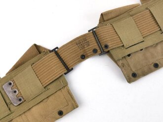 U.S. WWI 1918 Dated Browning BAR Magazine Belt by L.C.C. & Co, for 2nd assistant gunner