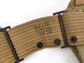 U.S. WWI 1918 Dated Browning BAR Magazine Belt by L.C.C. & Co, for 2nd assistant gunner