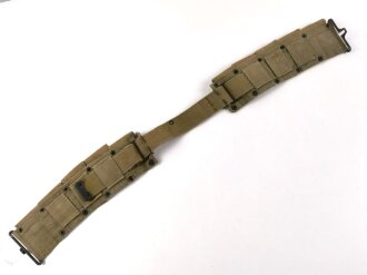 U.S. WWII cartridge belt for M1 rifle, 10 pocket, well used