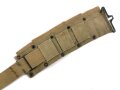 U.S. WWII cartridge belt for M1 rifle, 10 pocket, well used