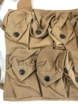 U.S. WWI , grenade vest dated 1918. Unused, storage wear