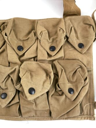 U.S. WWI , grenade vest dated 1918. Unused, storage wear