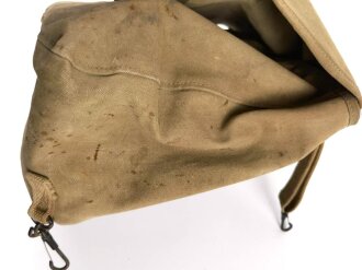 U.S. WWII model 1936 musette bag, used, dated 1941