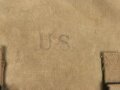 U.S. WWII model 1936 musette bag, used, dated 1941