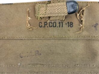 U.S. WWI, pack, carrier M1910, dated 1918. Good condition