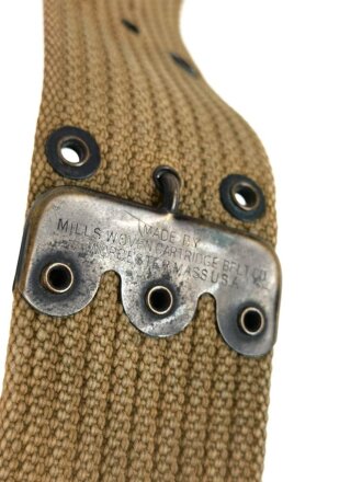 U.S. WWI,  pistol belt with attached pistol magazine pouch