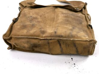 U.S. WWI,  gasmask in bag , model CEM ( Corrected english model) Mask and tube dryed out, used