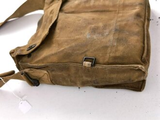 U.S. WWI,  gasmask in bag , model CEM ( Corrected english model) Mask and tube dryed out, used