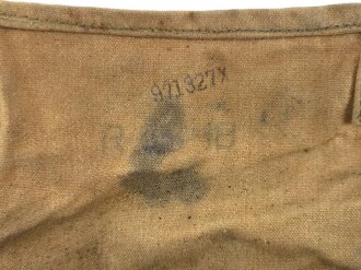 U.S. WWI,  gasmask in bag , model CEM ( Corrected english model) tube dry, mask good