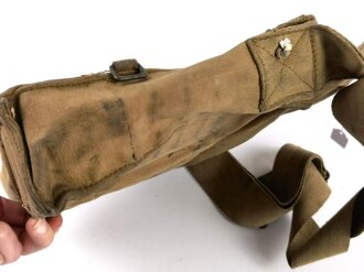 U.S. WWI,  gasmask in bag , model CEM ( Corrected english model) tube dry, mask good